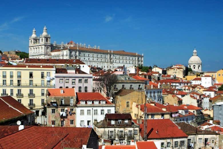 Alfama, the oldest district in Lisbon