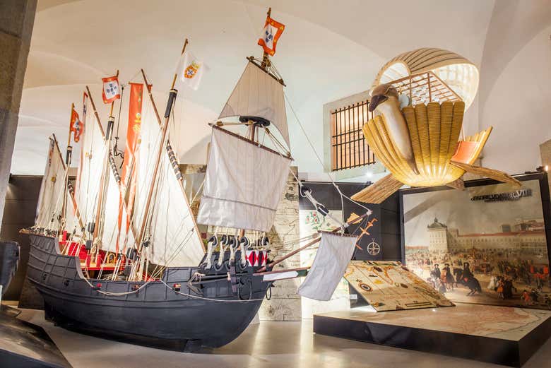 Model ships in the Lisbon Story Centre