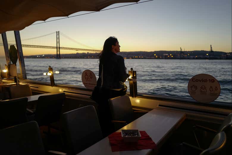 Dusk in Lisbon