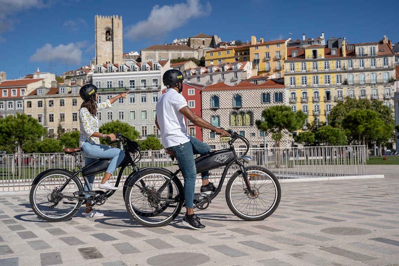 Exploring Lisbon by bike