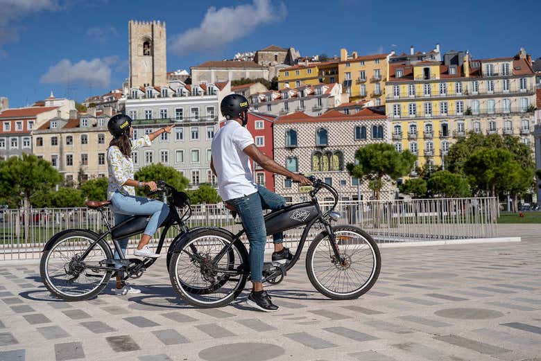 Exploring Lisbon by bike