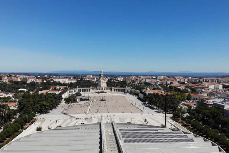 Aerial views of Fatima