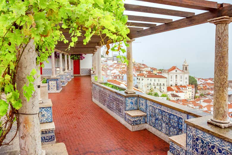 Santa Lucía viewpoint
